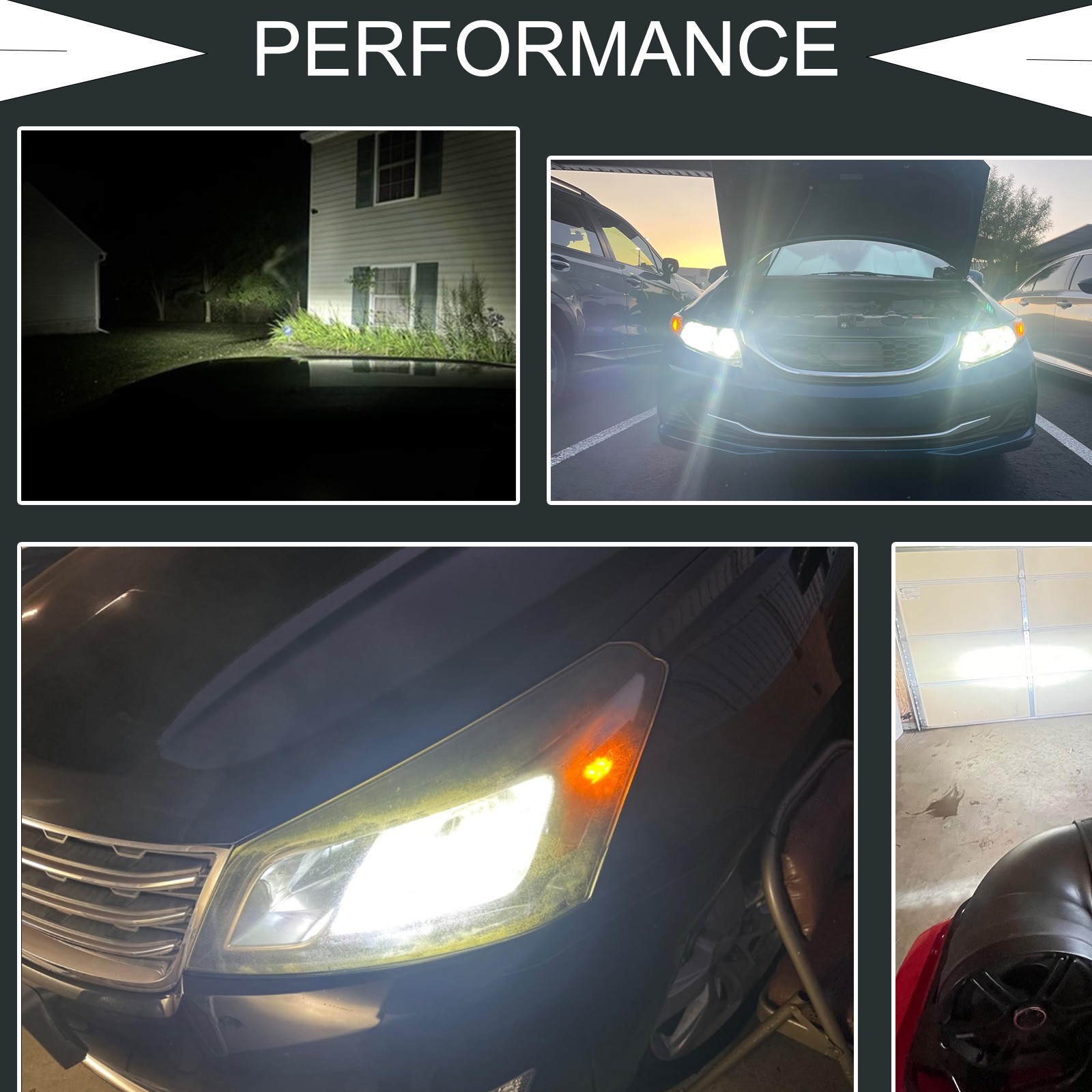 For Rolls-Royce Ghost 2010-2014 LED Headlight 6000K White High Power HID Replace