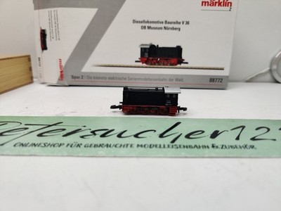 Mini Club / Märklin Z DC 88772 / V36 Diesellok / Museum Nürnberg / DB / Analog /