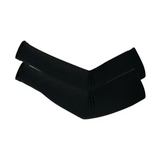 Arm Warmer Compression Sleeves,2 Pcs Thermal Sleeve Winter Covers,Black