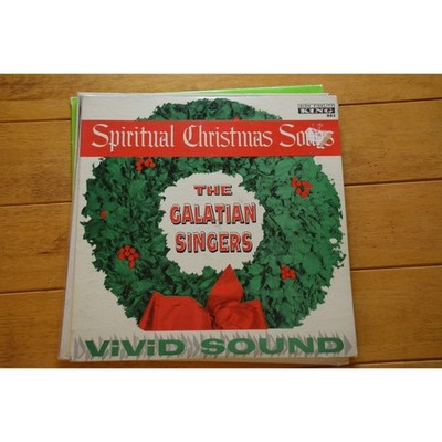 THE GALATIAN SINGERS ''SPIRITUAL CHRISTMAS SONGS'' LP 12'' VINYL RECORD
