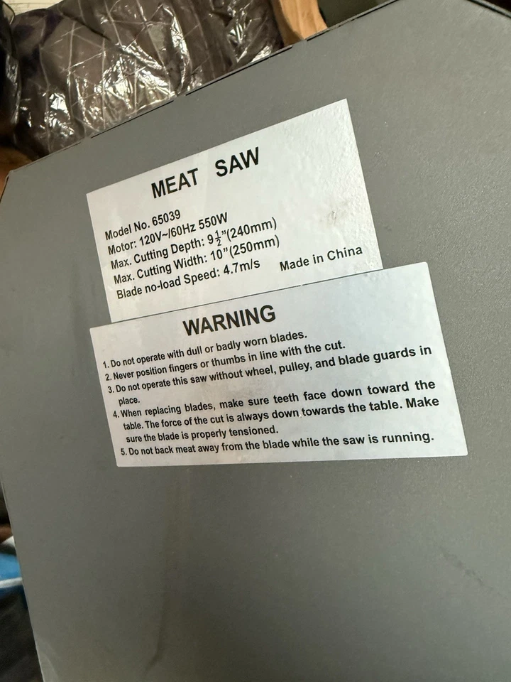 Meat Saw - Image 3 of 3