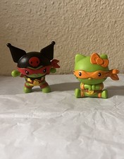 2025 McDONALD'S Hello Kitty Teenage Mutant Ninja Turtles HAPPY MEAL TOYS X2