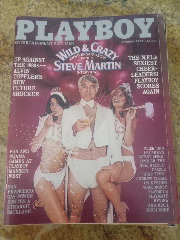 Vtg Play Boy Magazine 1980