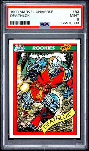 1990 Marvel Universe Deathlok #83 PSA 9