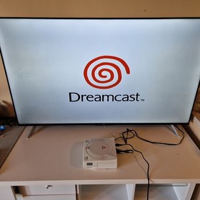 Sega Dreamcast Console with Region Free BIOS & Controllers for Spares or Repair