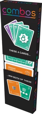 Combos Card Game   A Fast-Paced Family Game with 110 Beautiful Metallic Foil ...