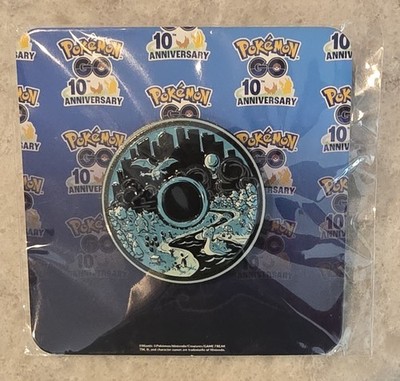 Pokémon GO 10 Year Anniversary Pin - 2017 Live Event - New Sealed
