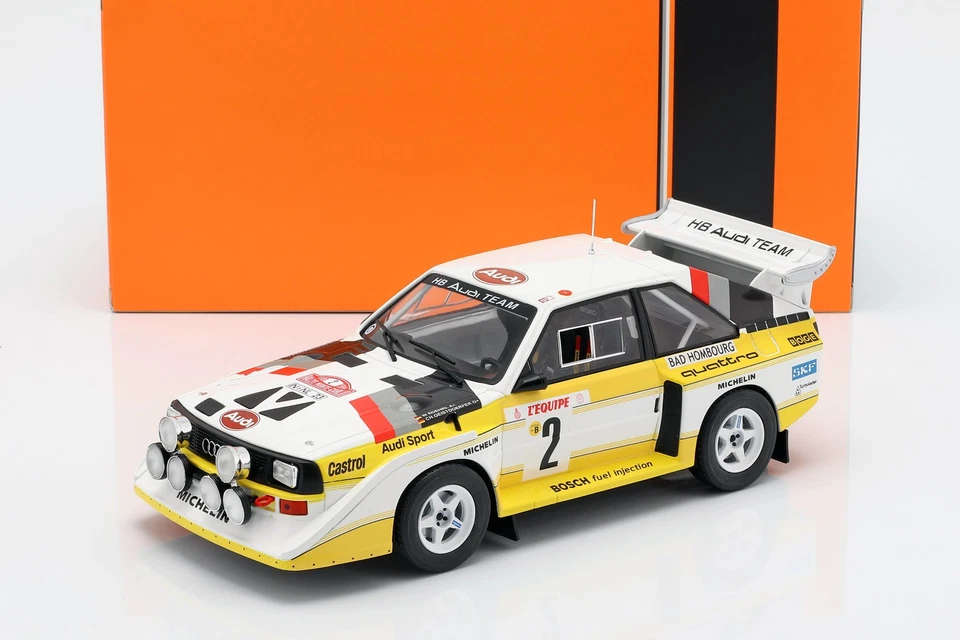 Audi Sport Quattro S1 E2 #2 4th Rallye Monte Carlo 1986 R�hrl, Geistd�rfer 1:1 - Bild 1 von 1