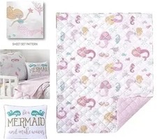 Levtex Mermaid 5-Piece Toddler Bedding Set - Levtex Baby