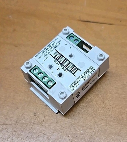 GE EDWARDS EST SIGA-CT1 SINGLE INPUT MONITORING MODULE W/O MOUNT bmc 39 - Picture 1 of 5