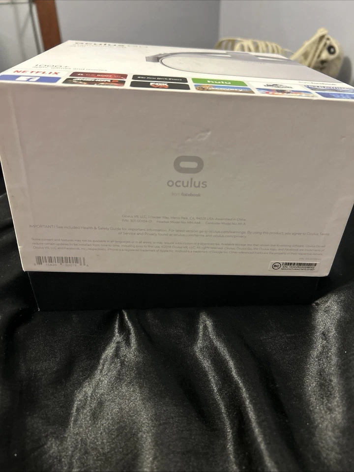 Fone de Ouvido de Videogame Oculus Go STANDALONE REALIDADE VIRTUAL VR 64GB - Imagem 2 de 4