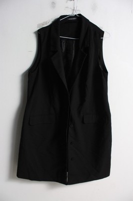 Capsule Damen ärmellose Staubmanteljacke schwarz - Größe 16 (E92)