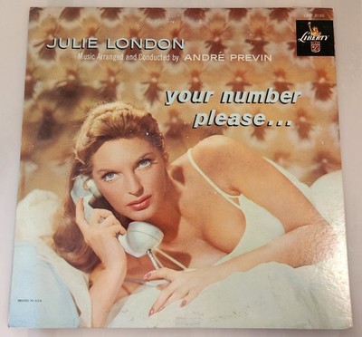 Julie London-Your Number Please... Liberty Records LRP 3130 Vinyl/Excellent