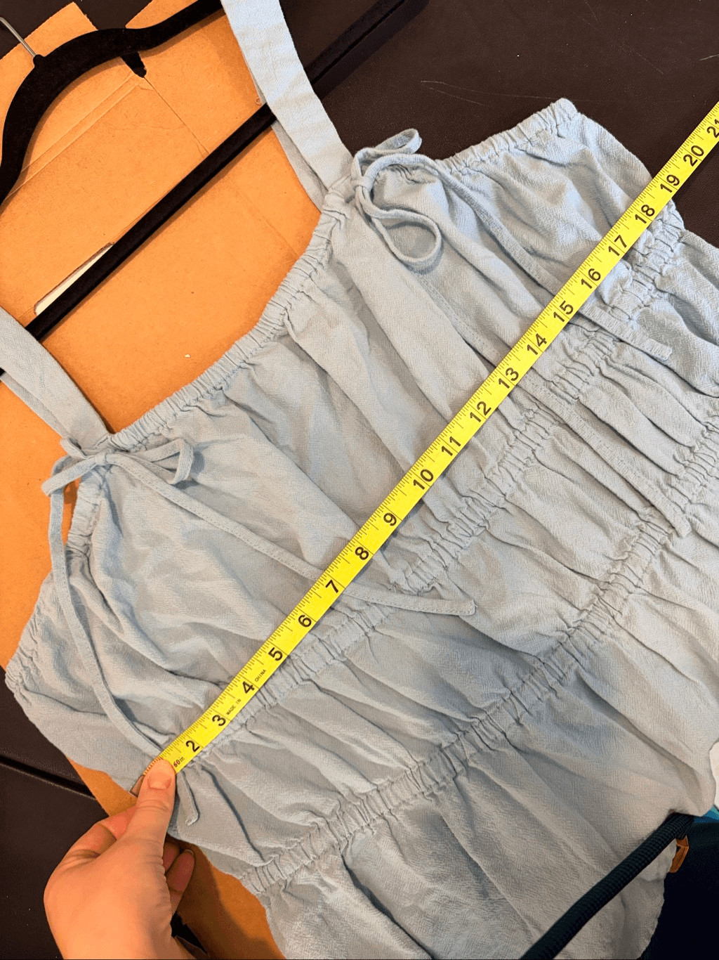 UNIVERSAL THREAD  Light Blue Spaghetti Strap Gath… - image 6