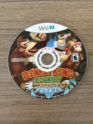 Donkey Kong Country: Tropical Freeze Nintendo Wii U - Disc Only - Tested
