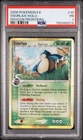 2006 POKEMON EX DRAGON FRONTIERS #10 SNORLAX-HOLO PSA 1