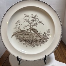 Wedgwood Eutruria Liverpool Birds 10 Inch Pla...