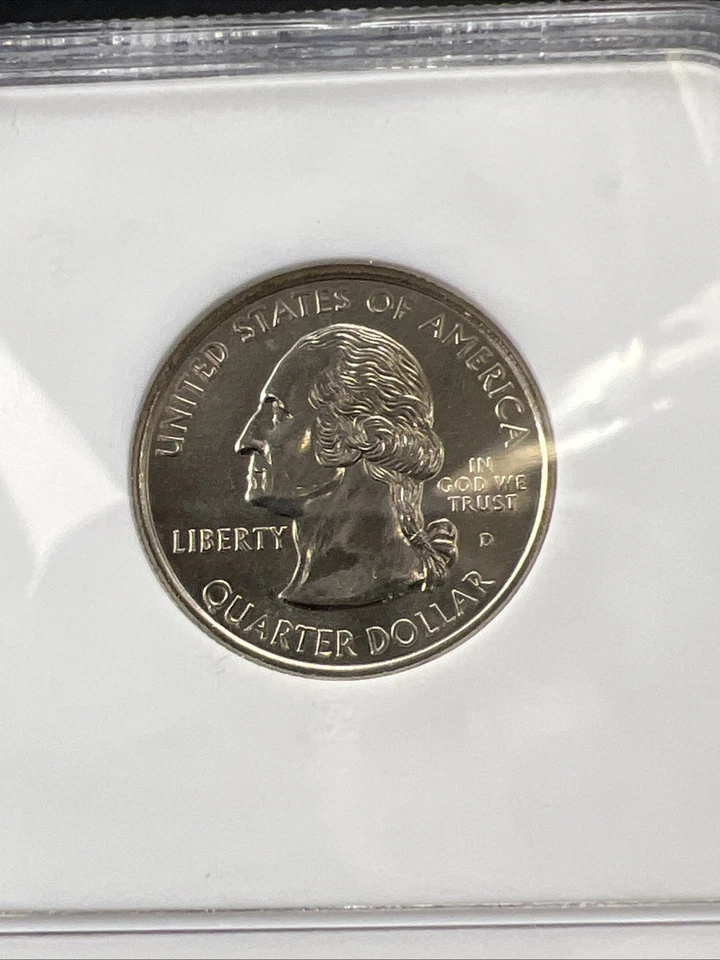 1999 P Connecticut State Quarter 25C YN TREASURE TRIVIA SAMPLE 2001 ANA - Image 3 of 4