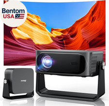  2000 Ansi/Auto Focus  Keystone/Built-In APP 4K Outdoor Projector with Wifi an