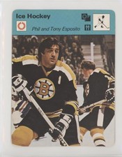 1977-79 Sportscasters Series 03 Lausanne A Phil Esposito and Tony #03-19 HOF 0w6