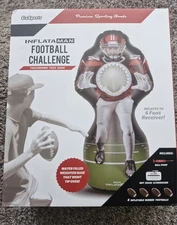 GoSports Inflataman Football Challenge - Inflatable Receiver Touchdown Toss Game