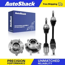 Front CV Axle Shaft Wheel Hub Bearing Assembly for 2003-2007 Nissan Murano