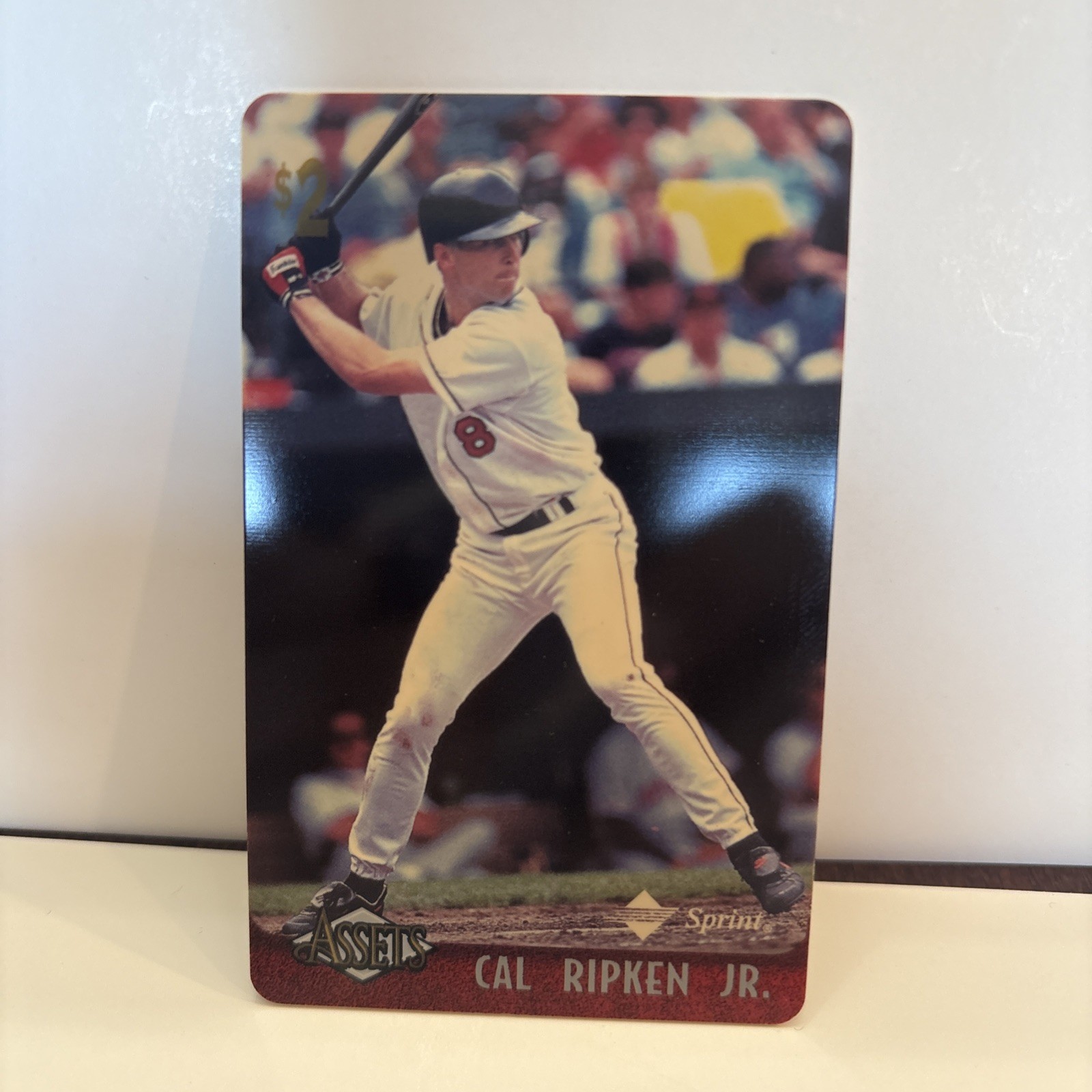 1996 Assets Phone Cards $1 #21 CAL RIPKEN Jr Orioles