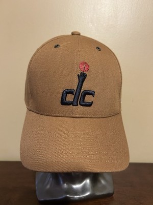 Washington Wizards Carhartt x '47 MVP Hat Duck Cloth Brown OSFM NEW SAMPLE