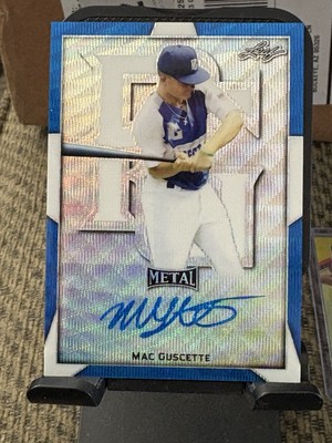 2019 Leaf Perfect Game National Showcase - Auto Mac Guscette #BA-Mg1  2/10