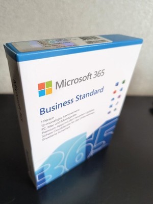 Microsoft 365 Business Standard Lizenz 1 Jahr / 5 Geräte / 1 Person Word, Excel