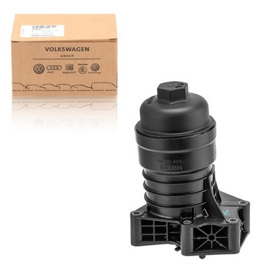 Engine Oil Filter Housing For Audi A4 A5 A6 A7 A8 Q5 Q7 Q8 VW Touareg 06M115401L