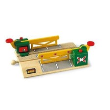 Brio Magnetic Railroad Crossing 33750, For Ages 3 And Up. Toy, Wooden Toy Trai 