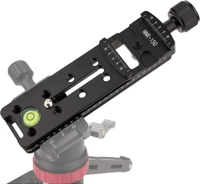 Camera Rail Nodal Slide 150 mm Quick Release Plate Clamp Compatible with Arca
