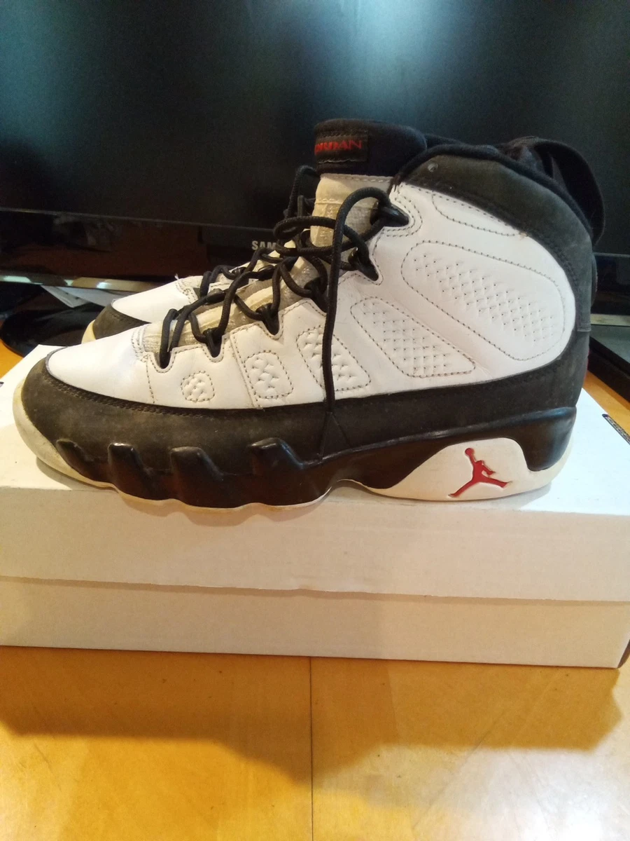 Air Jordan 9 retroホワイト/ブラック/レッド　2002年未使用 Nike Air Jordan 9 IX Retro Size 10.5 White Black Red 2002 “Cracked