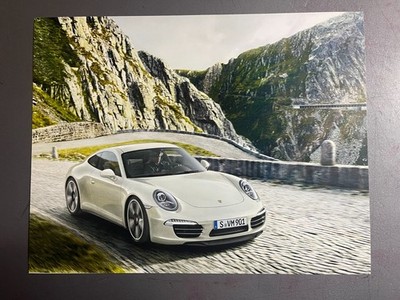 Porsche 911 Carrera 50th Anniversary Coupe Advertising Print, Picture - RARE!!