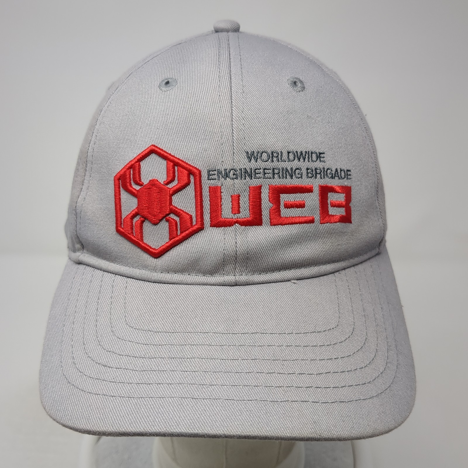 Worldwide Engineering Brigade Snapback Hat Gray O… - image 2