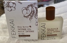 FEKKAI Shea Butter Intense Oil for Hair  Body - Full Size 50 ml/1.7 oz In Box