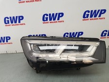 Audi Q5, Right Headlight, W/ Led, Adaptive Type, 02/17-08/2, P/N 80A941774H