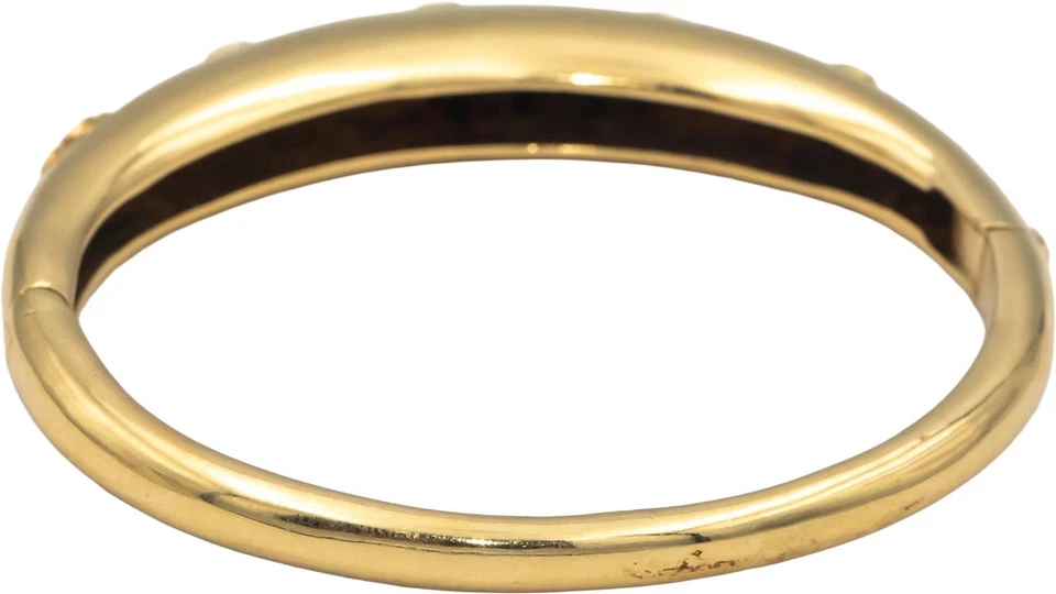 18k Yellow Gold VS Diamond Ruby Emerald Sapphire Bangle Bracelet 2.75CT - Image 3 of 4