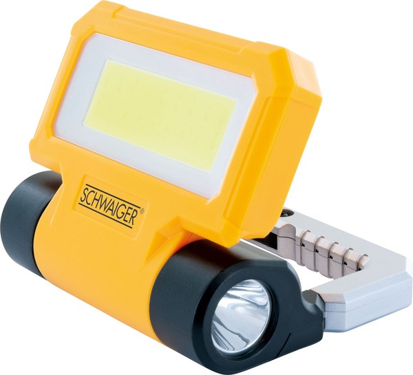 Arbeitsleuchte 3W Led Werkstattlampe Arbeitsstrahler Taschenlampe IP44 Magnet-image
