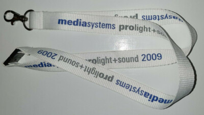 Mediasystems Prolight + Sound 2009 Schlüsselband Lanyard NEU (M51)