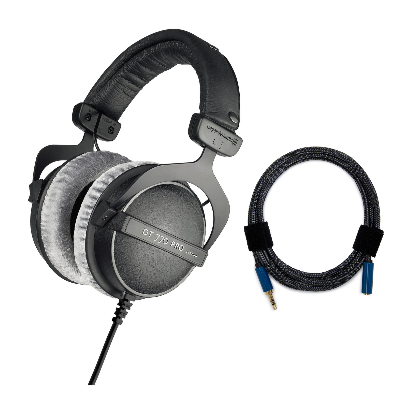 Beyerdynamic DT 770 PRO 80 Ом Накладные студийные наушники, черный комплект