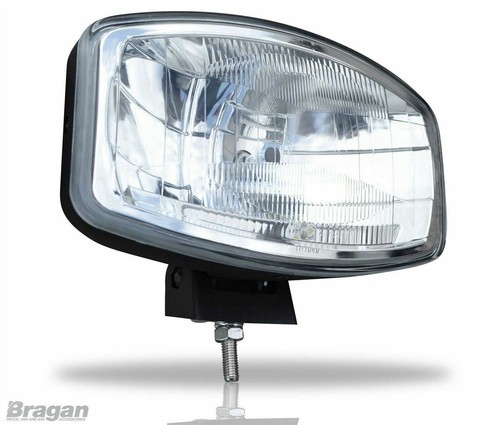 Roof Bar + Jumbo Spot Lamps + LEDs For Ford Transit MK7 07 - 14 Steel Light Bar - Picture 9 of 12