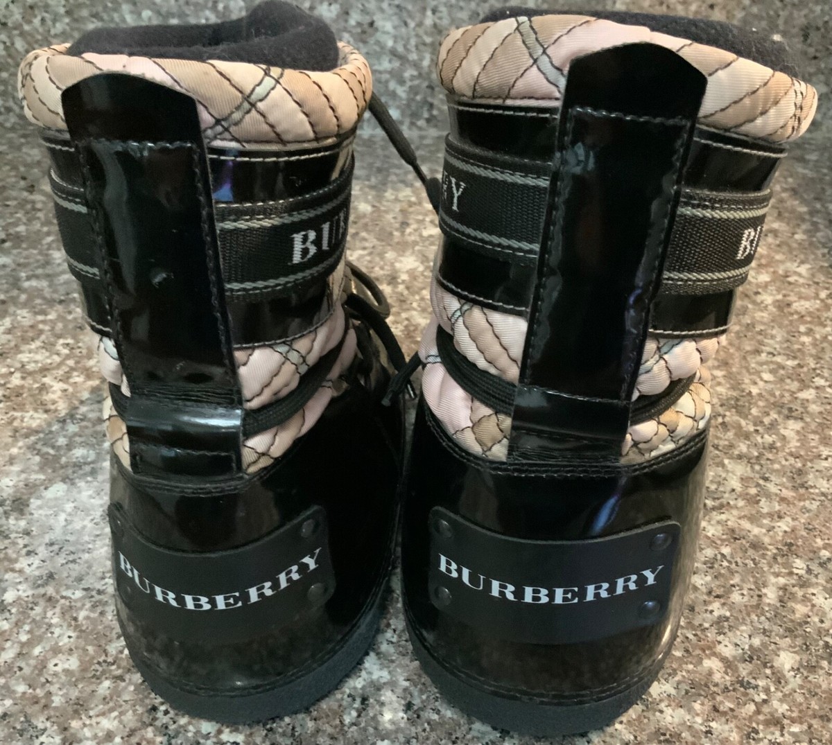 Authentic Burberry Snow/Ski Boots~Kids Size 1.5-2.5 | eBay