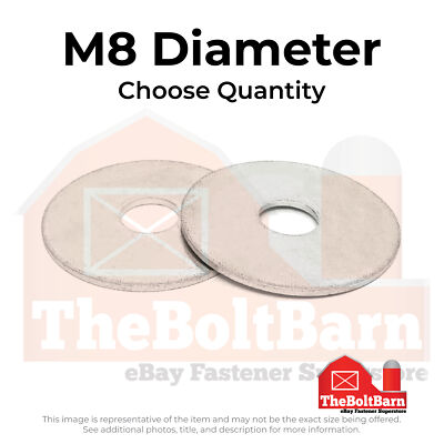 #ad M8x24x2.0 A2 70 Stainless Steel Fender Washers Pick Quantity $355.95