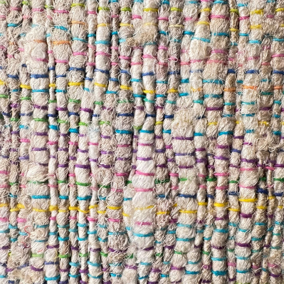 Recycled Viscose And Silk Yarn Notebook | Cotton Handmade Paper - Image 3 of 4