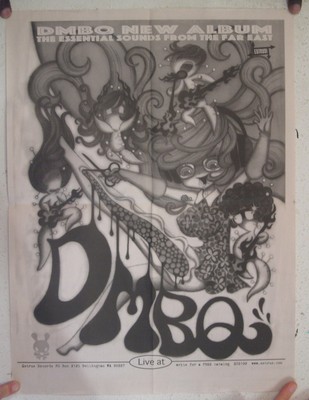 Dmbq Plakat Essential Geräusche From The Fernost Dynamit Masters Blues Quartet