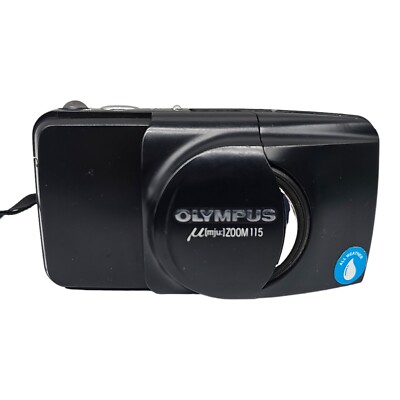 Olympus µ Mju Zoom 115 Panorama 35mm Point & Shoot Film Camera