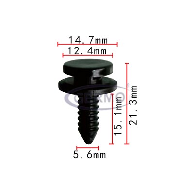10 x Befestigungs-Clip Säulenverkleidung passend für VW Audi 3B0867333