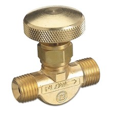 Western Enterprises Brass Body Valve Non-Corrosive Gases 200 Psig B-Size 9/16"